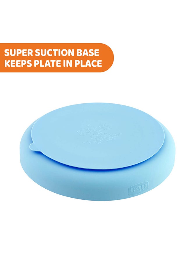 Easy Menu Silicone Plate With Suction Cup 12M+, Blue - pnsku/N47865382A/45/_/1713964343/dc7808b5-d25e-4b2a-b7fc-d7669165d177