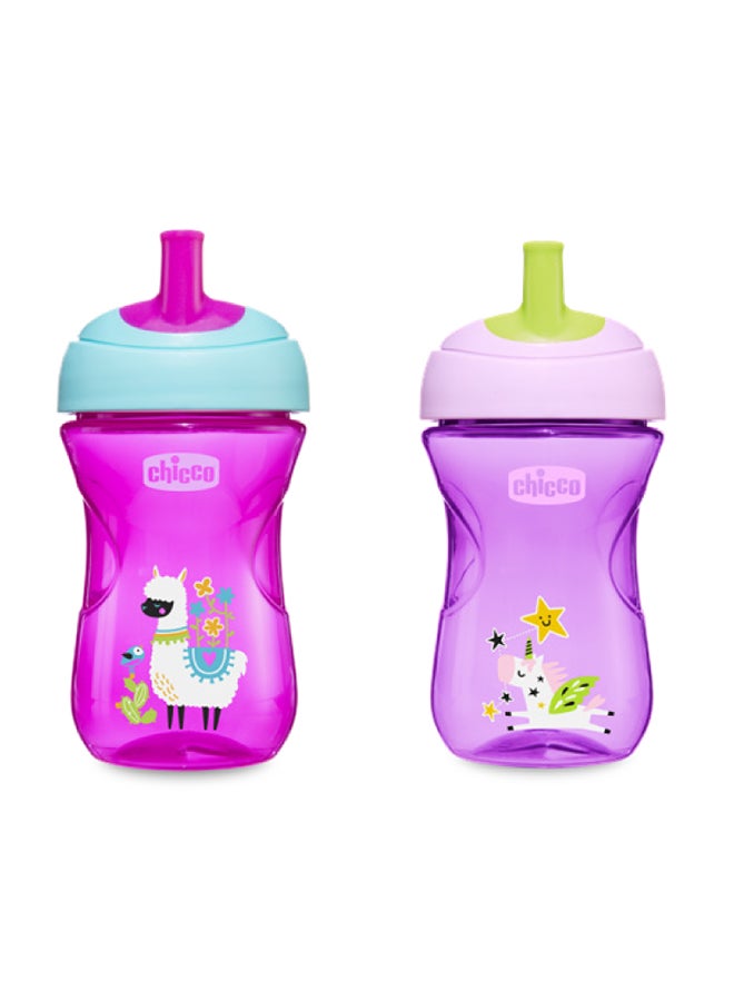 شيكو كوب أدفانسد للأطفال - لسن 12 شهراً فما فوق - لون وردي/بنفسجي - Image 2