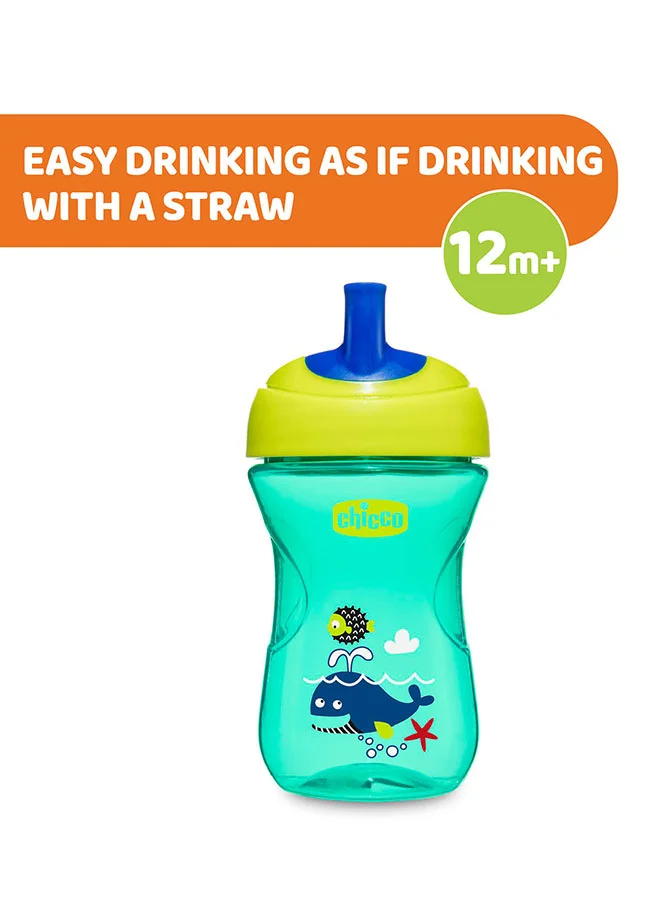 شيكو كوب متطور للأطفال بعمر فوق 12 شهر - أزرق / أخضر