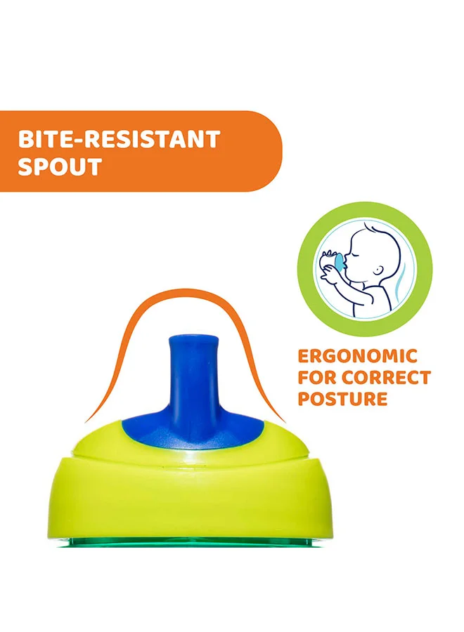 شيكو كوب متطور للأطفال بعمر فوق 12 شهر - أزرق / أخضر