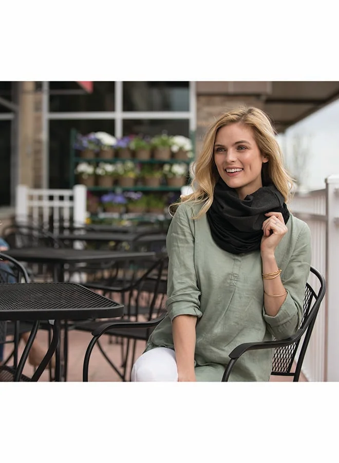 Chicco Boppy 4In1 Multi-Use Scarf, Charcoal