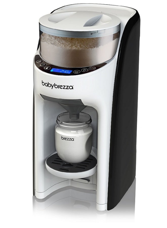 Baby Brezza New and Improved Formula Pro Advanced Formula Dispenser Machine - Automatically Mix a Warm Formula Bottle Instantly - Easily Make Bottle with Automatic Powder Blending, White - Image 1