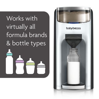 Baby Brezza New and Improved Formula Pro Advanced Formula Dispenser Machine - Automatically Mix a Warm Formula Bottle Instantly - Easily Make Bottle with Automatic Powder Blending, White - view 4