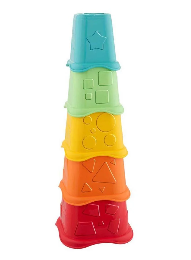 Chicco Eco+ 2In1 Stacking Cups Sorter & Stacking Toy 6-36M
