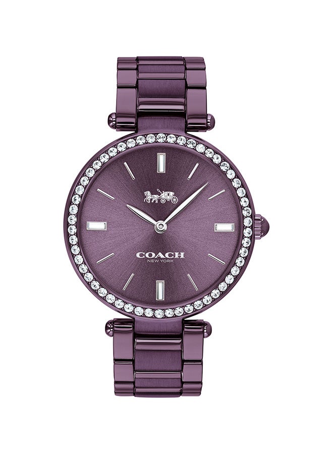 COACH Women's Park  Purple Dial Watch - 14503422 - Image 1