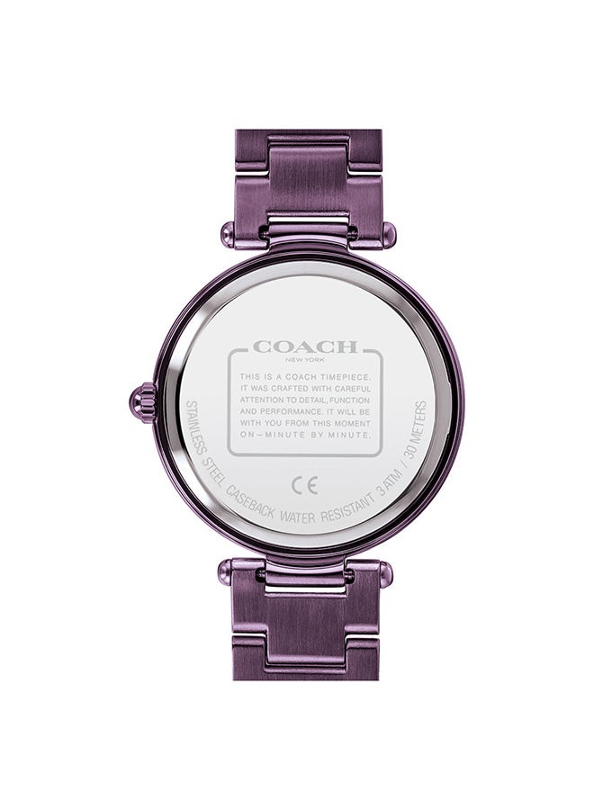 COACH Women's Park  Purple Dial Watch - 14503422 - Image 3