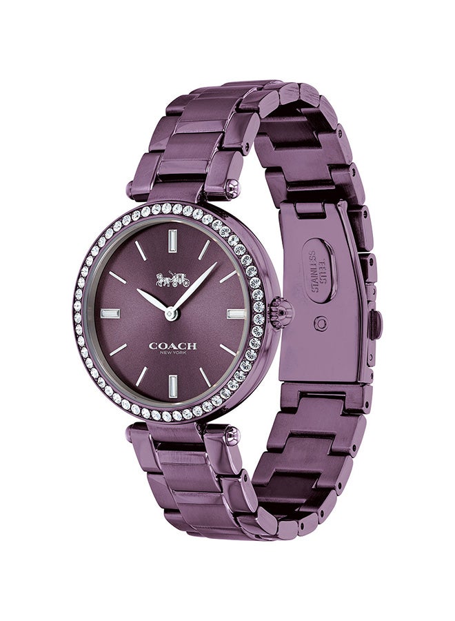 COACH Women's Park  Purple Dial Watch - 14503422 - Image 2