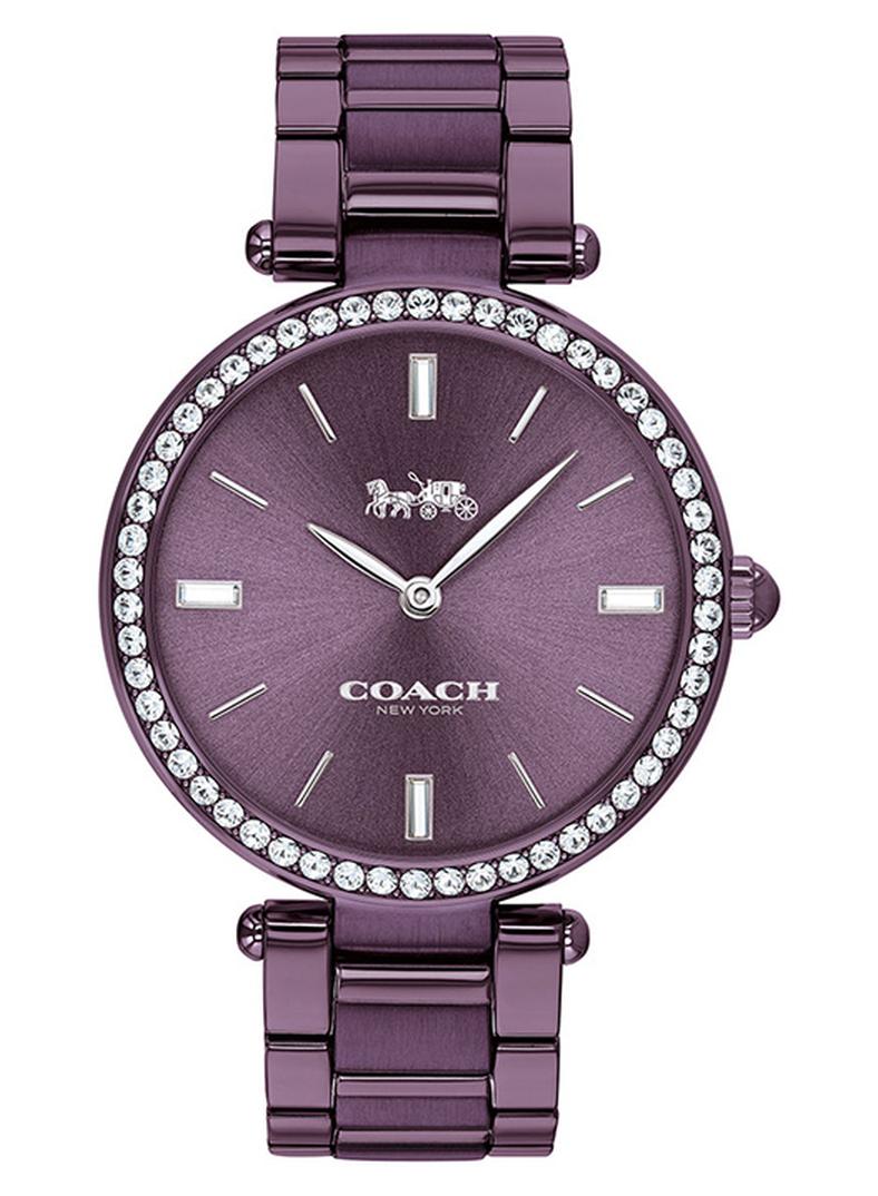 COACH Women's Park  Purple Dial Watch - 14503422 - Image 1