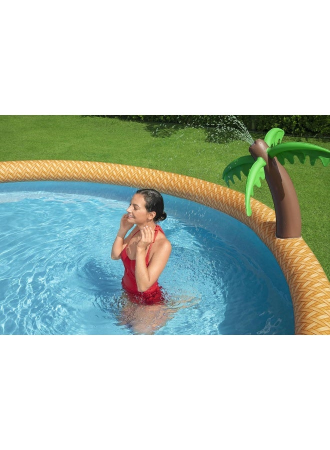 Pool Set Fastset Paradise Palm 457X84Cm