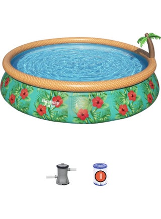 Pool Set Fastset Paradise Palm 457X84Cm - pnsku/N47879988A/45/_/1750934334/37cf22b3-1820-4d56-ad7e-1450db1c4b9f