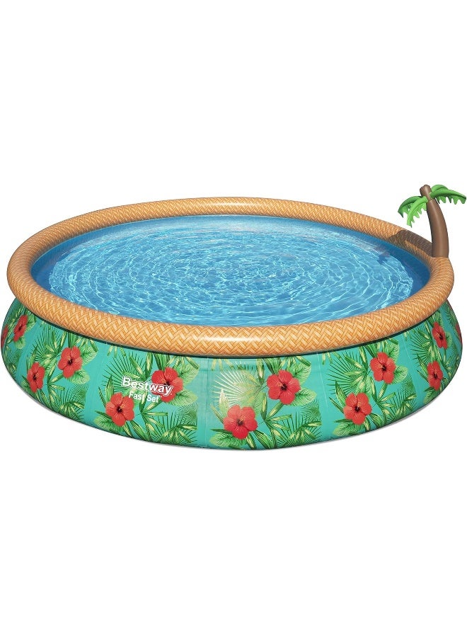 Pool Set Fastset Paradise Palm 457X84Cm