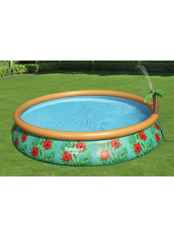Pool Set Fastset Paradise Palm 457X84Cm