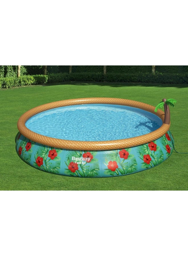 Pool Set Fastset Paradise Palm 457X84Cm