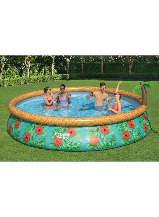 Pool Set Fastset Paradise Palm 457X84Cm