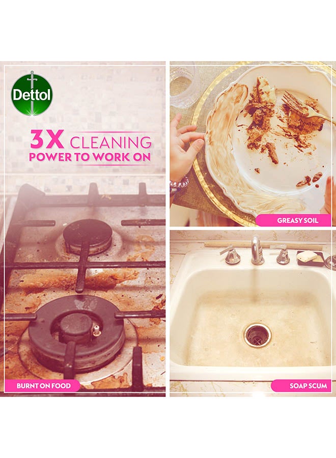 Dettol - Pomegranate Antibacterial Multi Surface Cleaning Large Wipes With Resealable Lid, 80 Count Multicolour - Image 1