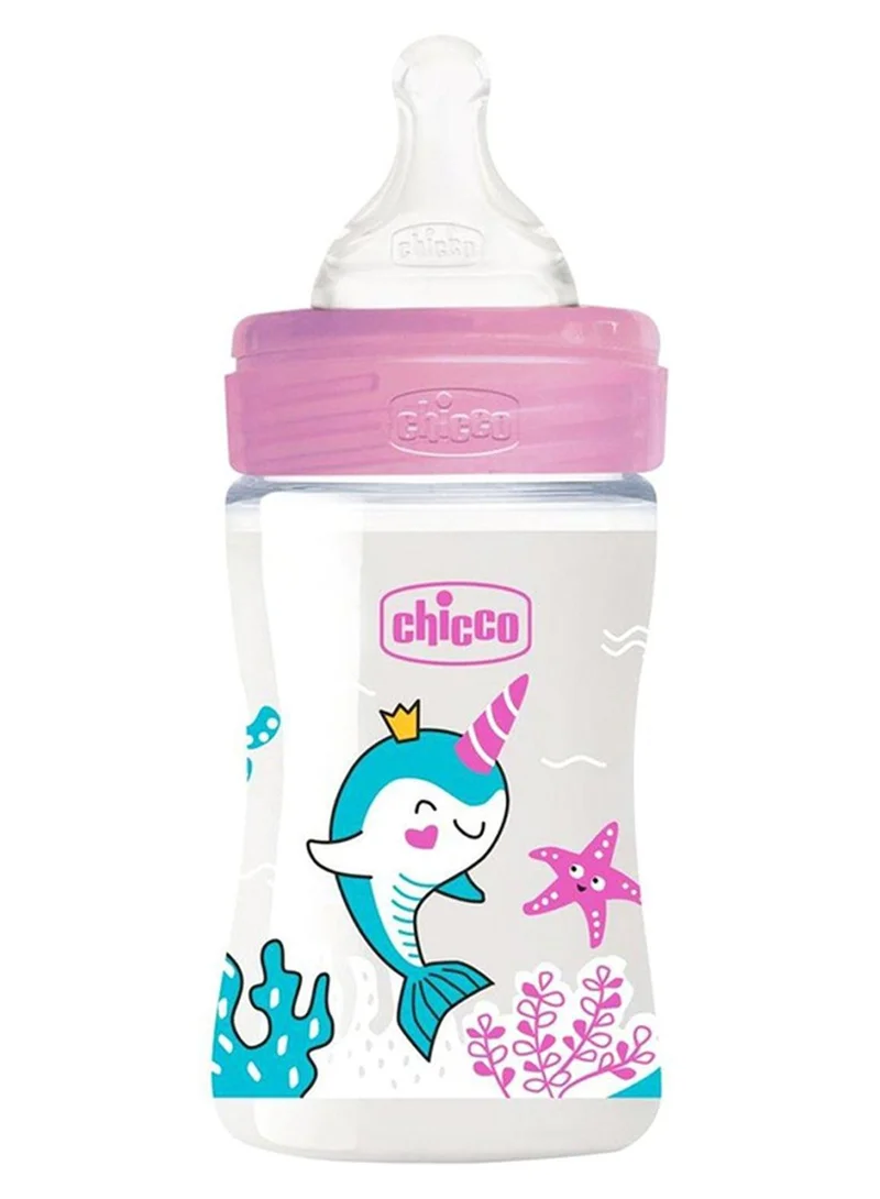 Chicco Well Being Silicone Feeding Bottle150 Ml