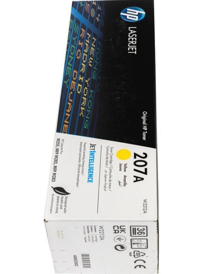 HP Original Toner HP W2212A/207A M255,M283fdw,M283fdn Yellow - Image 3