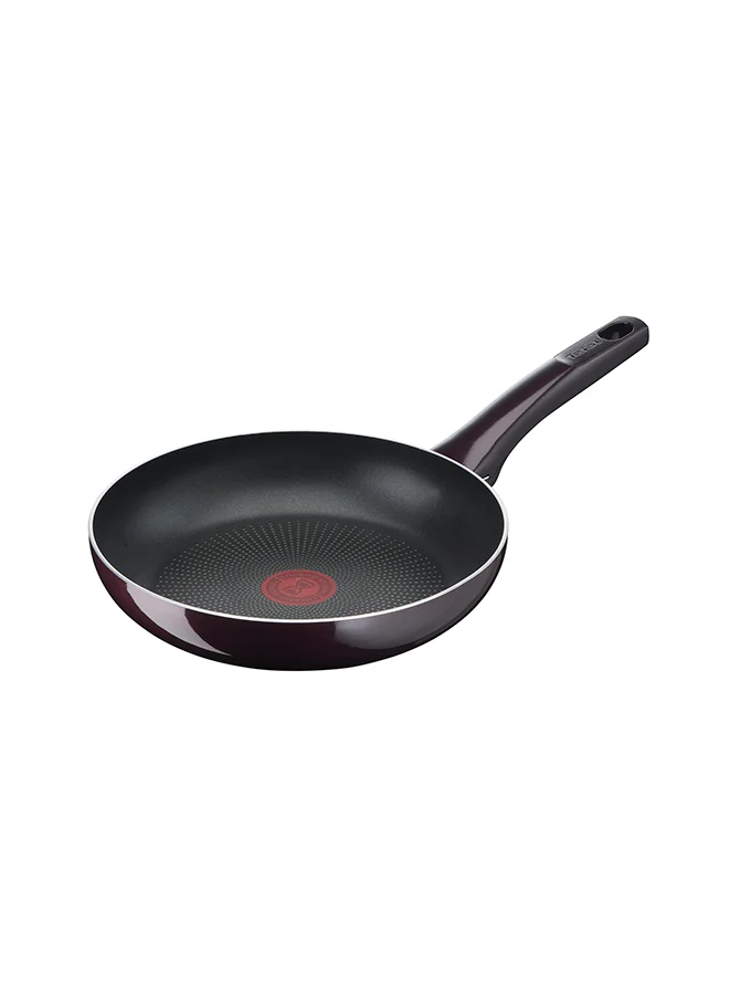تيفال TEFAL مقلاة | G6 Resist Intense 24 سم مقلاة غير لاصقة مع Thermo Spot | خمري | ضمان لمدة سنتين | D5220483
