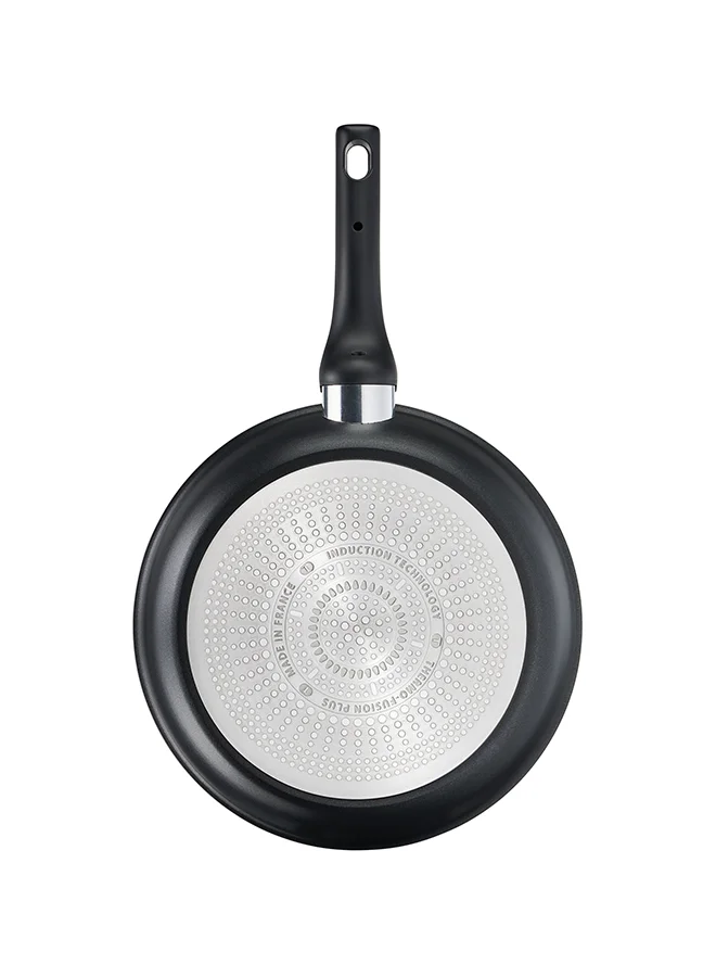 تيفال TEFAL مقلاة | UNLIMITED مقلاة 32 سم | مقاومة للخدوش | طلاء غير لاصق آمن 100% | Thermo-Signal™ | تحمير مثالي | صنع في فرنسا | تدعم الحث الكهرومغناطيسي | ضمان لمدة سنتين | G2550802 أسود 32 cmسم