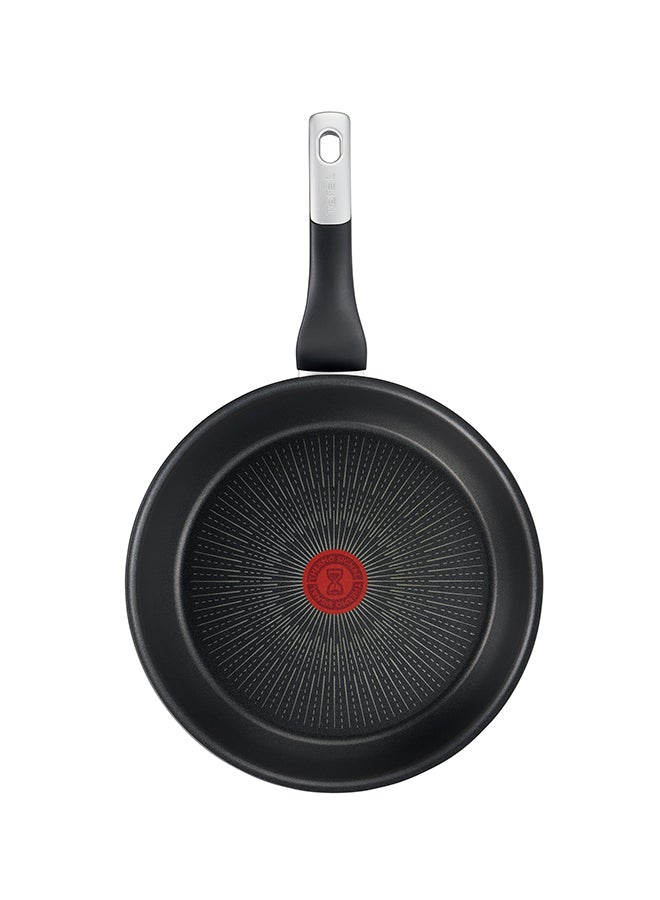 تيفال - TEFAL مقلاة | UNLIMITED 30 سم | مقاومة للخدش | طلاء غير لاصق 100% آمن | مؤشر حرارة Thermo Signal™ | تحمير مثالي | صنع في فرنسا | متوافقة مع الحث | ضمان لمدة سنتين | G2550702 أسود 30 cmسم - Image 1
