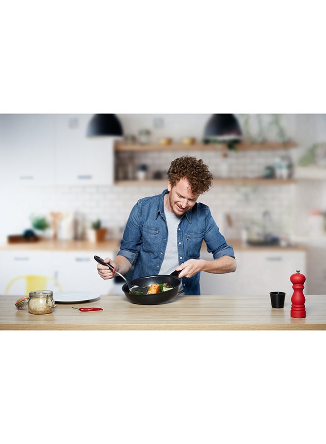 تيفال - TEFAL مقلاة | UNLIMITED 26 سم | مقاومة للخدش | طلاء غير لاصق 100% آمن | مؤشر حرارة Thermo Signal™ | تحمير مثالي | صنع في فرنسا | متوافقة مع الحث | ضمان لمدة سنتين | G2550502 أسود 26سم - Image 1