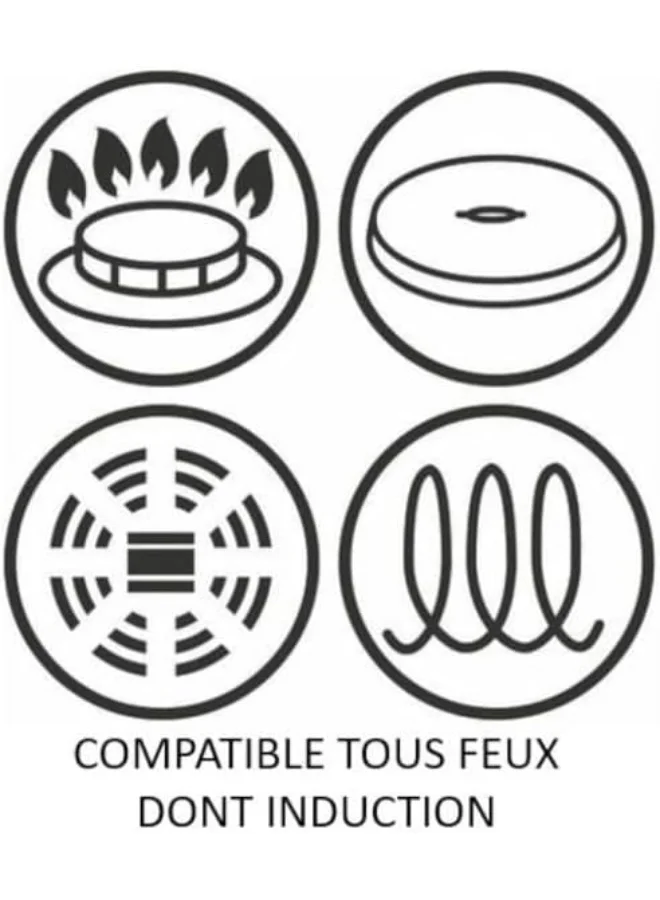 Tefal Frying Pan | Unlimited Frypan 26 Cm | Scratch Resistance | 100% Safe Non Stick Coating | Thermo Signal™ | Perfect Searing | Made In France | Induction | 2 Years Warranty Unlimited 26cm