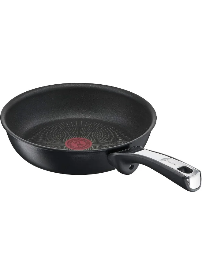 تيفال TEFAL مقلاة | UNLIMITED 24 سم | مقاومة للخدش | طلاء غير لاصق 100% آمن | مؤشر حرارة Thermo Signal™ | تحمير مثالي | صنع في فرنسا | متوافقة مع الحث | ضمان لمدة سنتين | G2550402