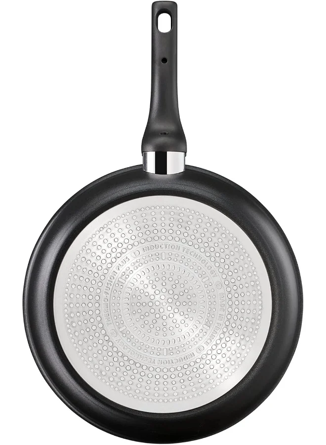 Tefal TEFAL Frying Pan | UNLIMITED frypan 22 cm | Scratch resistance | 100% safe non stick coating | Thermo signal™ | Perfect searing | Made in France | Induction | 2 Years Warranty | G2550302 Black 22 cmcm