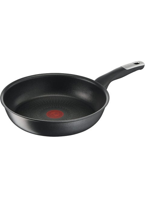TEFAL Frying Pan | UNLIMITED frypan 22 cm | Scratch resistance | 100% safe non stick coating | Thermo signal™ | Perfect searing | Made in France | Induction | 2 Years Warranty | G2550302 Black 22 cmcm