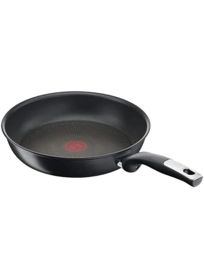 Tefal TEFAL Frying Pan | UNLIMITED frypan 22 cm | Scratch resistance | 100% safe non stick coating | Thermo signal™ | Perfect searing | Made in France | Induction | 2 Years Warranty | G2550302 Black 22 cmcm