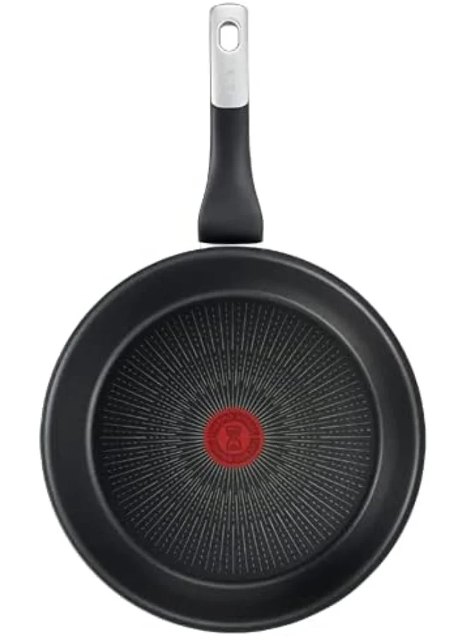 Tefal TEFAL Frying Pan | UNLIMITED frypan 22 cm | Scratch resistance | 100% safe non stick coating | Thermo signal™ | Perfect searing | Made in France | Induction | 2 Years Warranty | G2550302 Black 22 cmcm