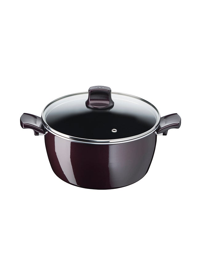 TEFAL Cookware Set | G6 Resist Intense 12 Pcs Cooking Set | Non-Stick |Burgundy | Aluminium | 2 Years Warranty | D5229383 Burgundy 26cm - Image 2
