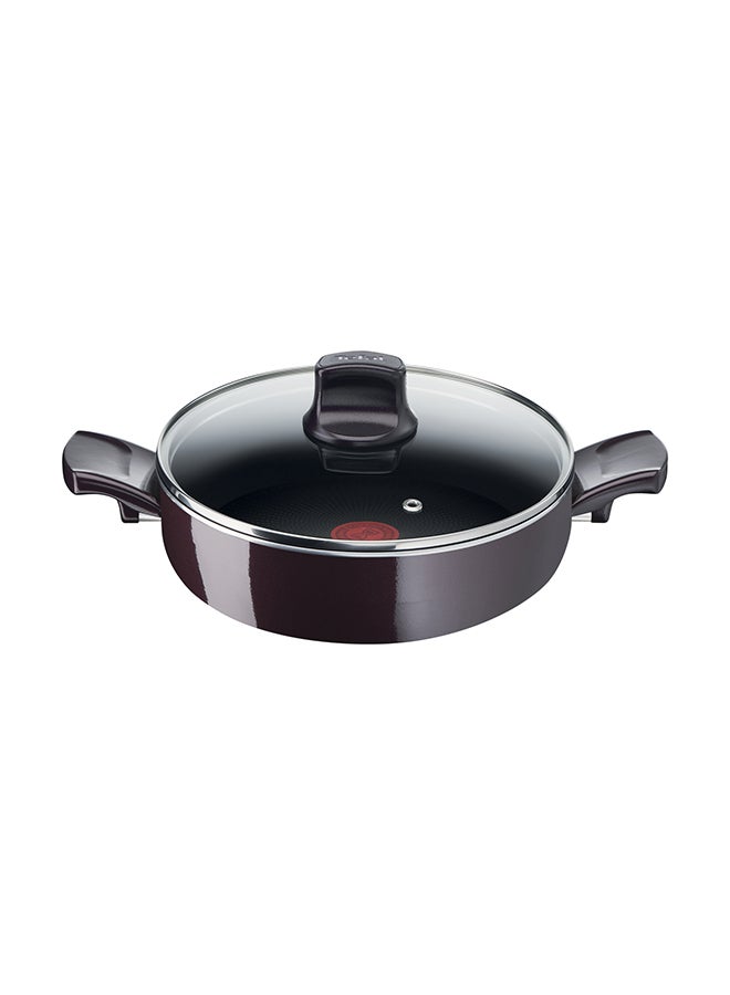TEFAL Cookware Set | G6 Resist Intense 12 Pcs Cooking Set | Non-Stick |Burgundy | Aluminium | 2 Years Warranty | D5229383 Burgundy 26cm - Image 3