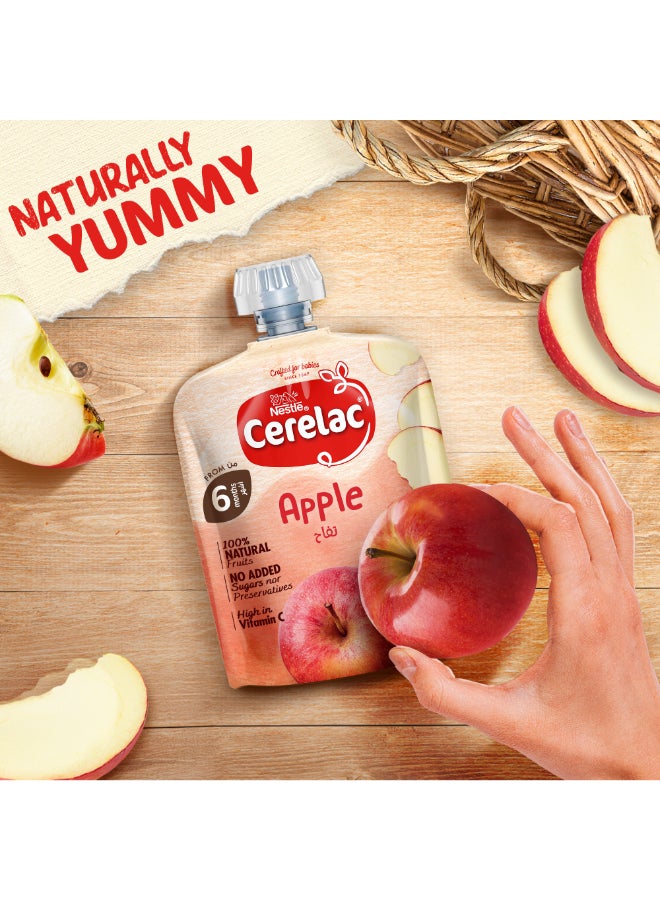 Cerelac Fruits Puree Pouch, Apple 90grams - Image 2