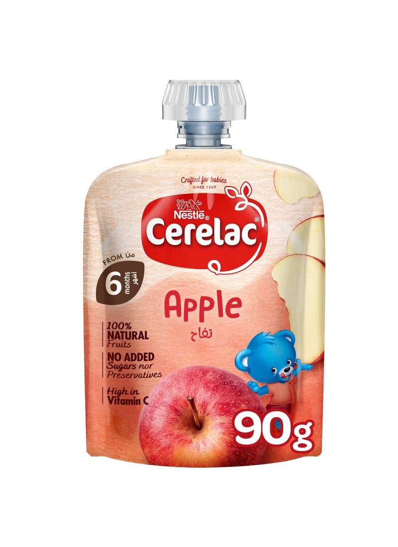 Cerelac Fruits Puree Pouch, Apple 90grams - Image 1
