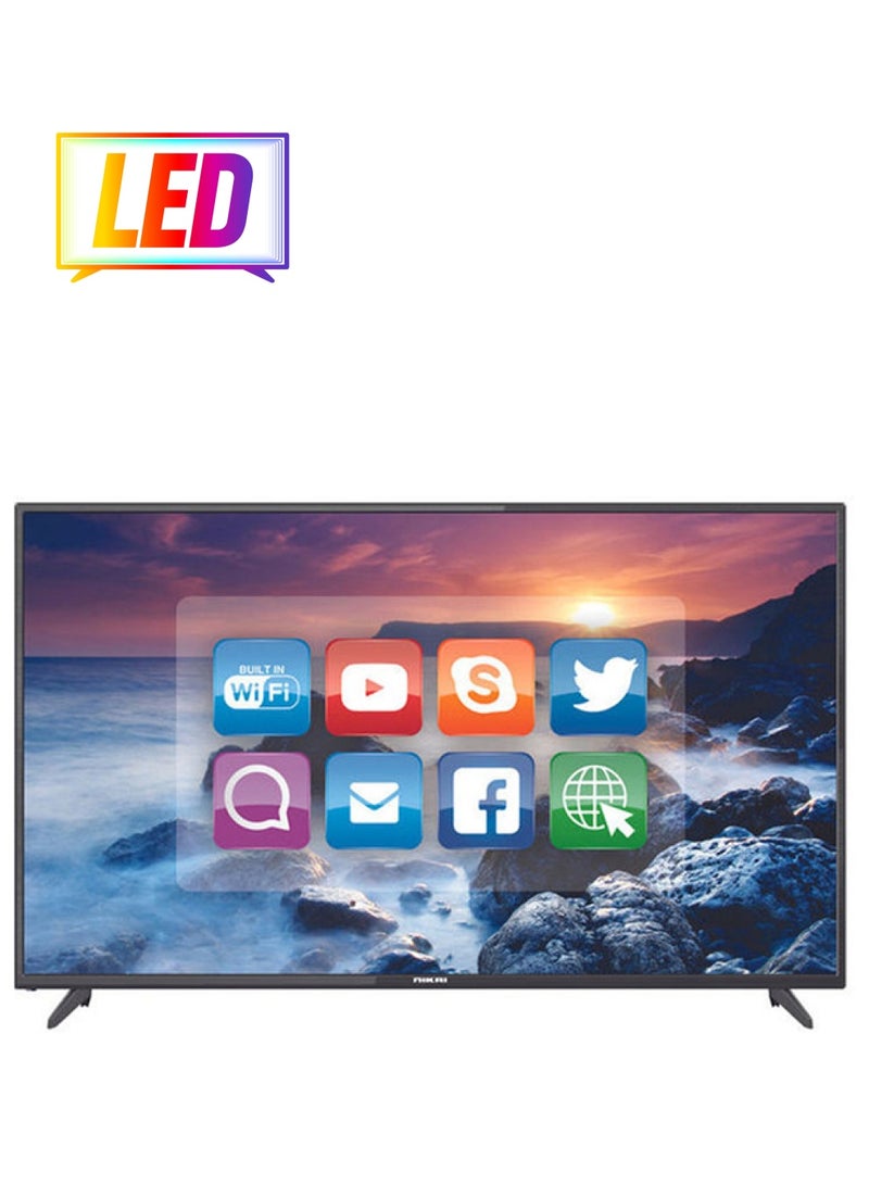 NIKAI 43-Inch FHD Smart LED TV NTV4300SLED/ NTV4300SLED2 black  - Image 1