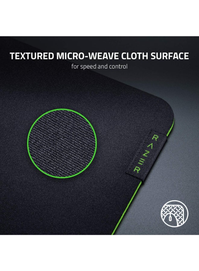 Razer Gigantus V2 Cloth Gaming Mouse Pad (3Xl): Thick, High-Density Foam - Non-Slip Base, Classic Black - Image 2