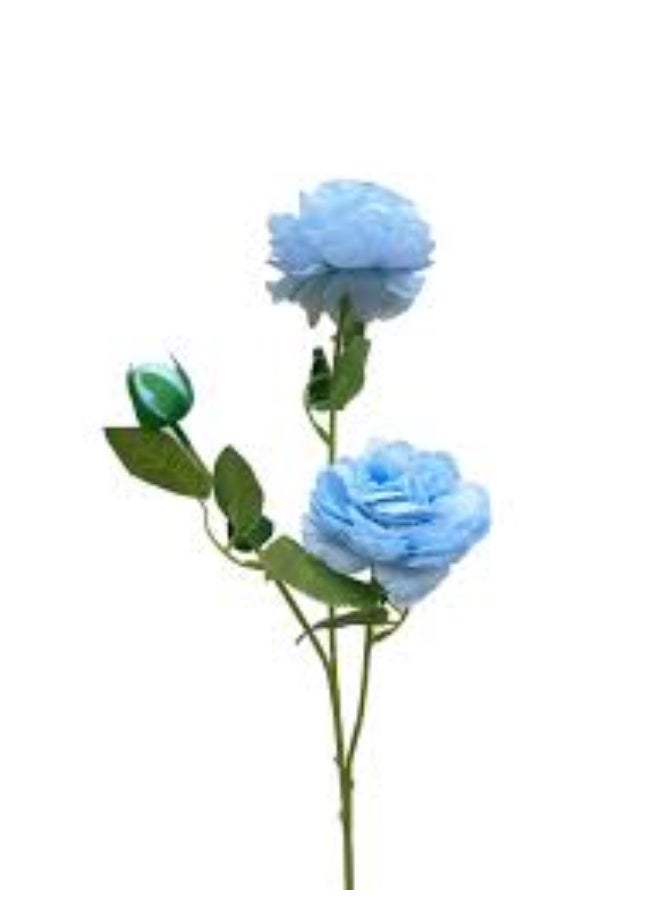 Switch GIGA 3 Artificial Peony Flower Bunch 68 x 8cm Blue  - Image 1