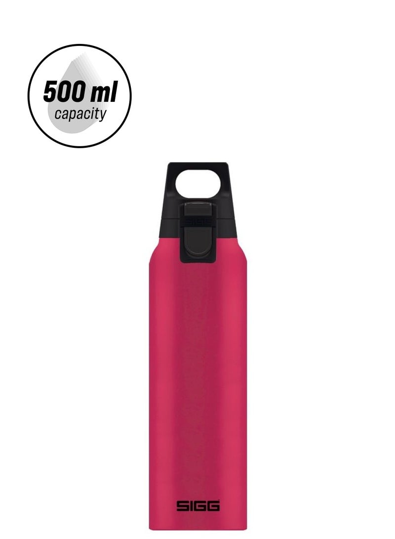 Sigg Stainless Steel Thermo Flask Hot & Cold Deep Magenta - Image 1