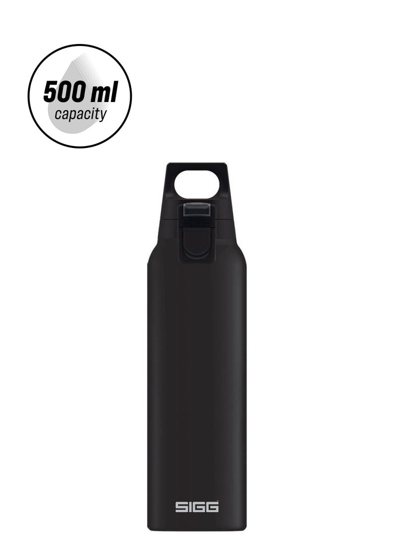 Sigg Stainless Steel Thermo Flask Hot & Cold Black - Image 1