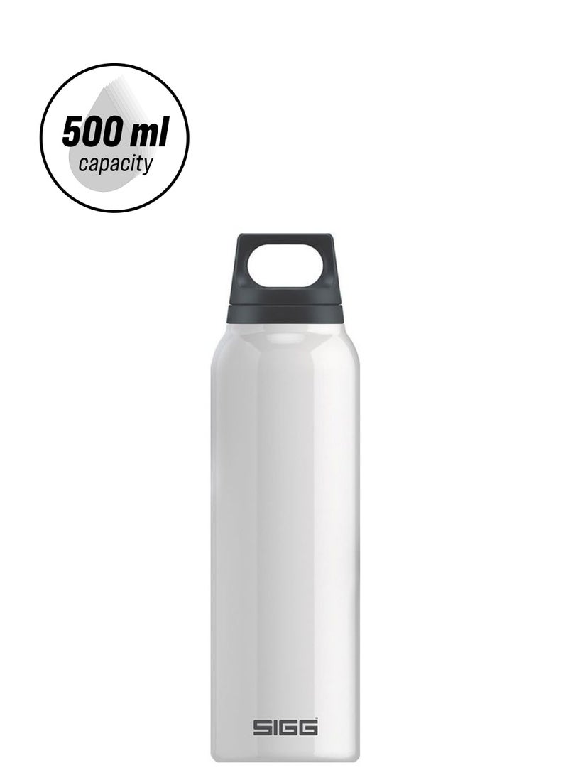 Sigg Stainless Steel Hot & Cold Thermo Flask With Tea Filter White - Image 1
