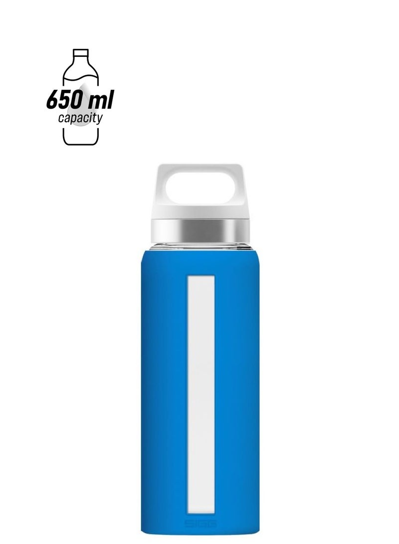Sigg Glass Water Bottle Electric Blue - Image 1