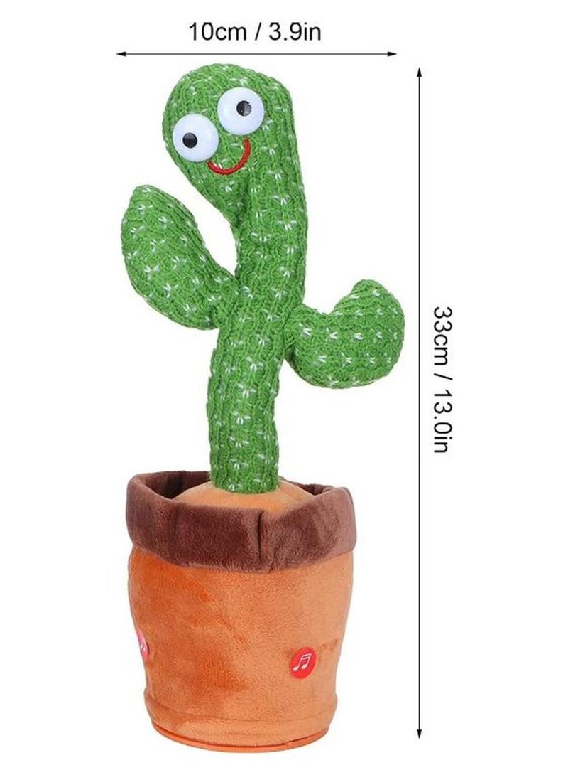 XiuWoo Electric Dancing Cactus Plant Stuffed Toy - Image 1