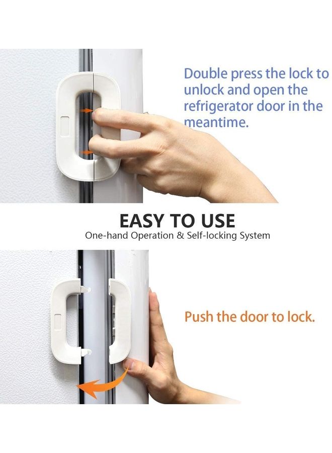 Baby Safety Freezer Door Lock - Image 2