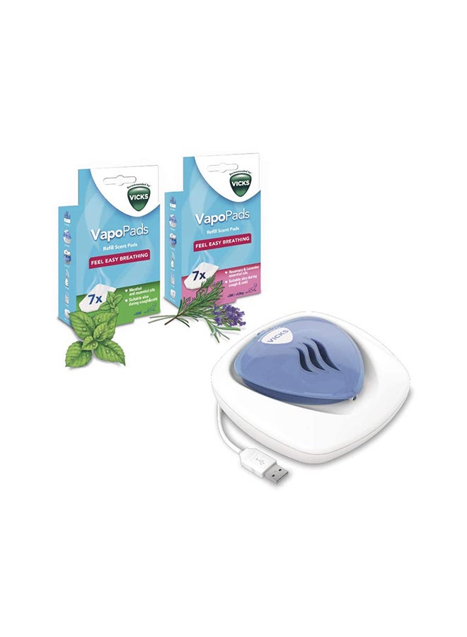 Vicks EU Portable Waterless Diffuser For Soothing Vapors - Image 3