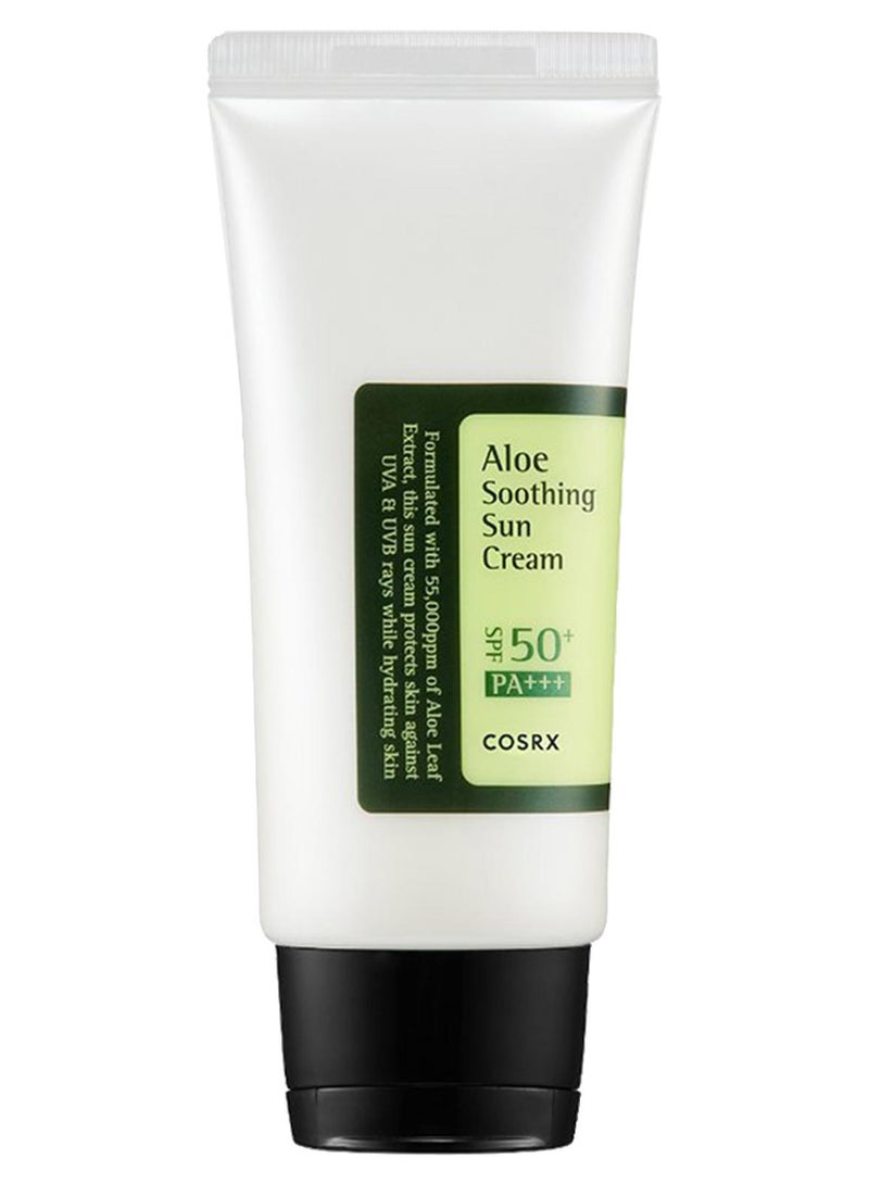 COSRX Aloe Soothing Sun Cream 50ml - Image 1