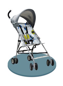 Warner Bros Batman Lightweight Buggy Stroller | 3 - 36 Months, Rear Breaks, Shoulder Strap - Grey  - Image 1