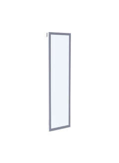 Over Door Mirror Full Length, Wall Mounted Mirror Door Hung Mirror for Bathroom/Bedroom/Wardrobe Toughened Glass White