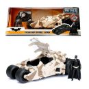JADA Toys The Dark Knight Batmobile Die-cast Vehicle with Batman Figure, Toys for Kids and Adults – 1:24 Scale, Multicolor 11.43cm - Image 1