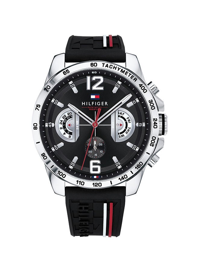 TOMMY HILFIGER Men's Decker Black Dial Watch - 1791473 - Image 1